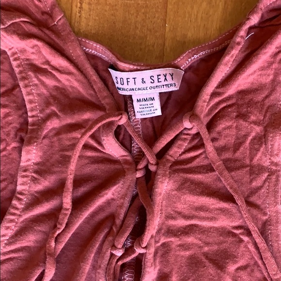 SOLD American Eagle Soft and Sexy Tie Tank - Picture 5 of 5